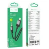 Кабель Hoco UPA32A AUX 3.5mm to Lightning 1m Black (6942007650885)