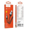 Кабель Hoco UPA32B AUX Jack 3.5mm to USB C 1 m Black (6942007650908)