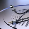Кабель Hoco UPA32B AUX Jack 3.5mm to USB C 1 m Black (6942007650908)