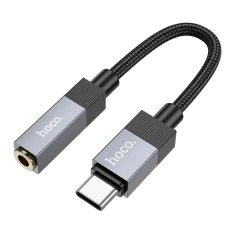 Адаптер Hoco UPA32C USB-C to 3.5mm AUX Black (6942007650922)