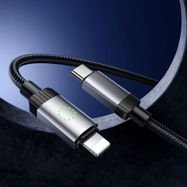 Кабель HOCO USB C to Lightning X117 PD 27W 1 м Black (6942007652520)