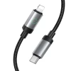 Кабель HOCO USB C to Lightning X117 PD 27W 1 м Black (6942007652520)