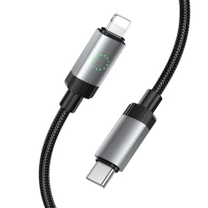Кабель HOCO USB C to Lightning X117 PD 27W 1 м Black (6942007652520)