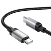 Кабель Hoco X117 USB-C to USB-C 3A 60W 1m Black (6942007652582)