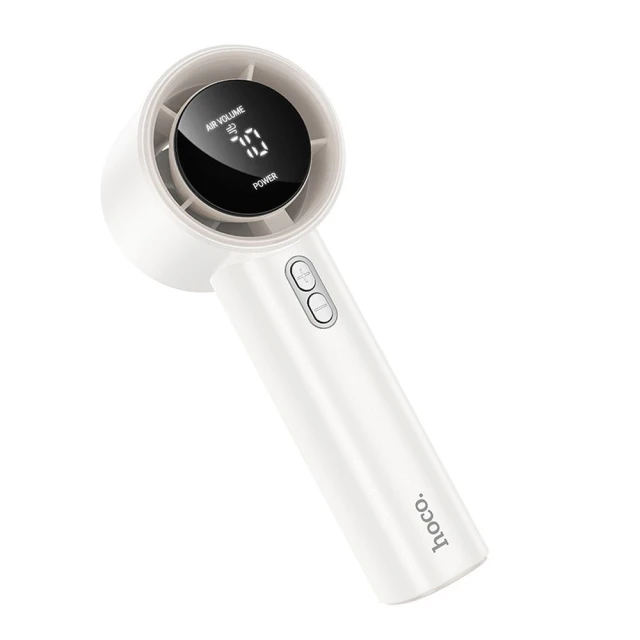 Вентилятор портативний Hoco HX64 суперпотужний White (6942007652650)