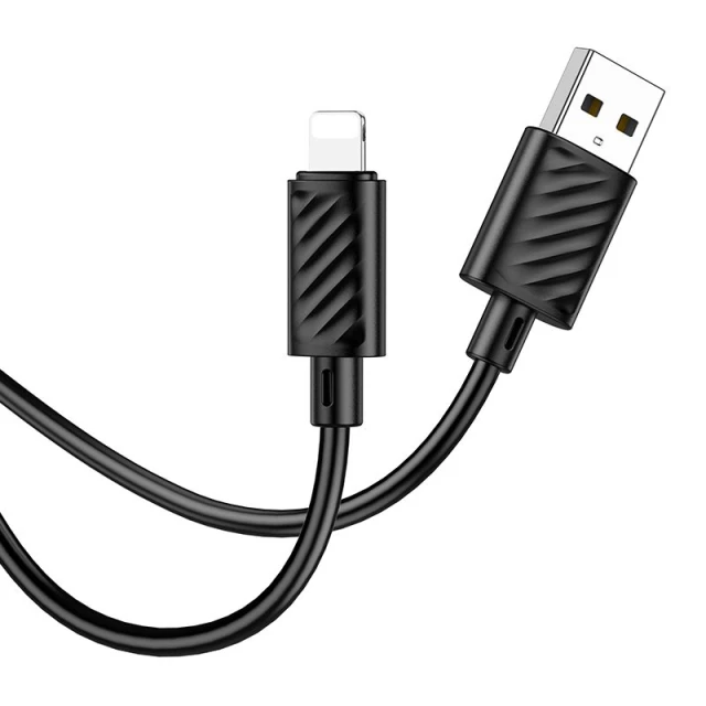 Кабель HOCO USB A to Lightning X88 2.4A 2 м Black (6942007653589)