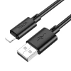 Кабель HOCO USB A to Lightning X88 2.4A 2 м Black (6942007653589)