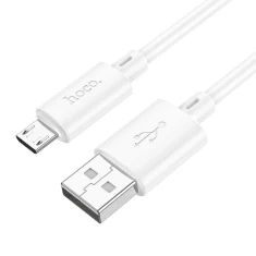 Кабель Hoco X88 USB-A to Micro USB 2.4A 2m White (6942007653619)