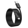 Кабель USB-A to USB-C Hoco X88 3A 2 м Black (6942007653626)