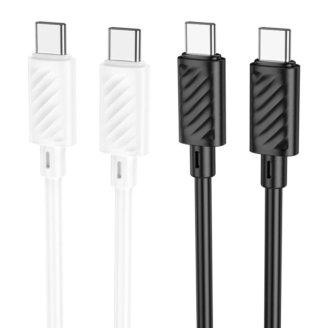 Кабель Hoco X88 USB C to USB C 3A 60W 2 m Black (6942007653640)