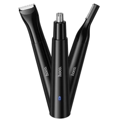 Тример для носа Hoco HP37 3в1 Black (6942007653947)