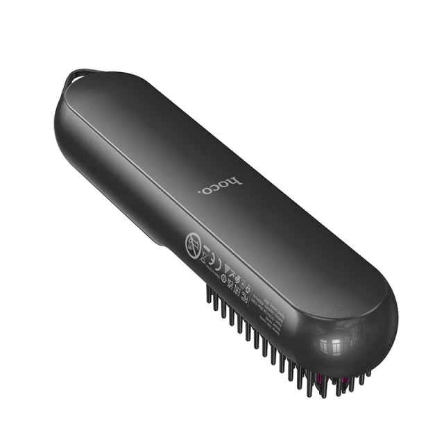 Праска для волосся з гребінцем Hoco HP45 Grey (6942007654593)