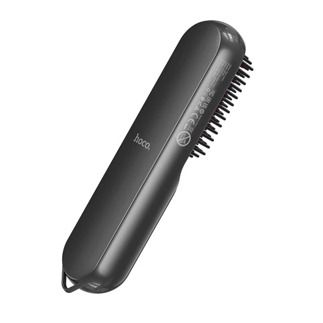 Праска для волосся з гребінцем Hoco HP45 Grey (6942007654593)