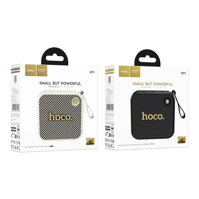 Колонка Hoco HT1 Bluetooth 8W 3h Black (6942007654647)