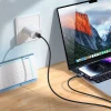Кабель Hoco X118 USB-A to Lightning 2.4A з дисплеєм 1m Black (6942007655071)