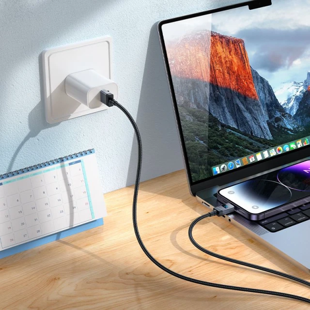 Кабель Hoco X118 USB-A to Lightning 2.4A з дисплеєм 1m Black (6942007655071)