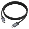 Кабель Hoco X118 USB C to USB C 60W 1m Black (6942007655095)