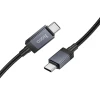Кабель Hoco X118 USB C to USB C 60W 1m Black (6942007655095)