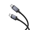 Кабель Hoco X118 USB C to USB C 60W 1m Black (6942007655095)