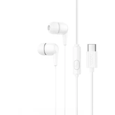 Навушники Hoco M97 USB-C White (6942007656757)