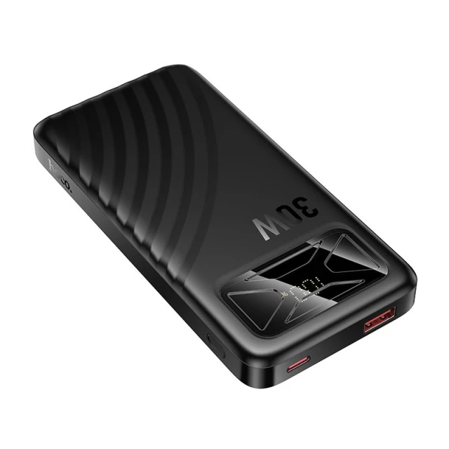 Портативное зарядное устройство Hoco Q42 10000 mAh QC PD 30W 3A Black (6942007658553)