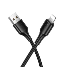 Кабель Hoco X120 USB-A to Lightning 2.4A 1m Black (6942007658867)