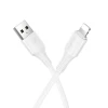 Кабель Hoco X120 USB A до Lightning 2.4A 1 м White (6942007658874)
