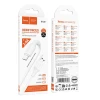 Кабель USB A до Micro USB Hoco X120 2.4A 1 м White (6942007658898)
