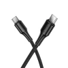 Кабель Hoco X120 USB-C to USB-C 3A 60W 1m Black (6942007658928)