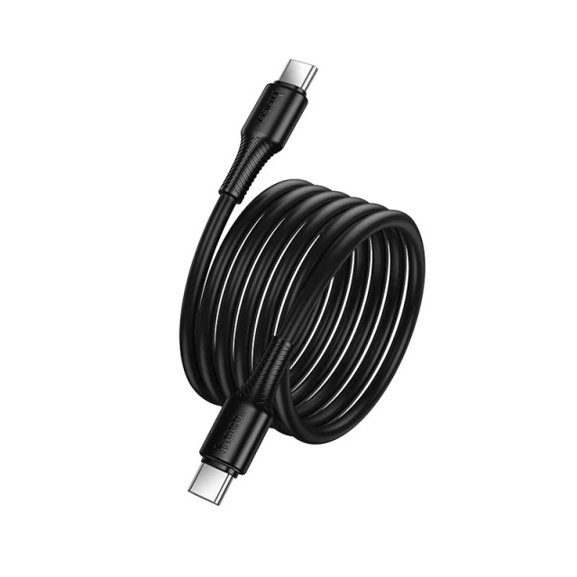 Кабель Hoco X120 USB-C to USB-C 3A 60W 1m Black (6942007658928)