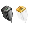 Мережевий зарядний пристрій Hoco N52 USB A + USB C QC3.0 PD 3A 20W White (6942007659192)