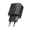 Мережевий зарядний пристрій Hoco N56 2x USB-C + 2x USB-A QC3.0 PD 30W Black (6942007659277)