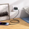 Мережевий зарядний пристрій Hoco N56 2×USB-C + 2×USB-A QC3.0 PD 30W + кабель USB-C to Lightning Black (6942007659291)