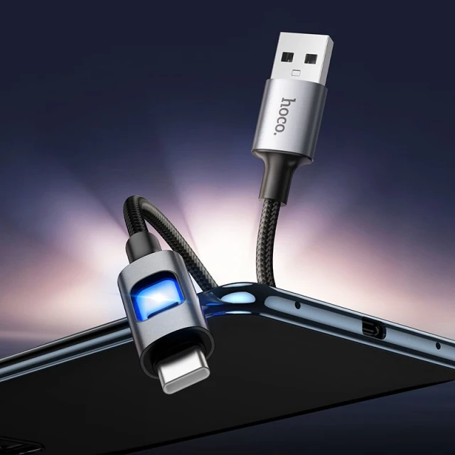 Кабель Hoco U144 USB A to USB C White (6942007659581)