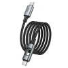 Кабель Hoco U144 USB C to USB C Black (6942007659604)
