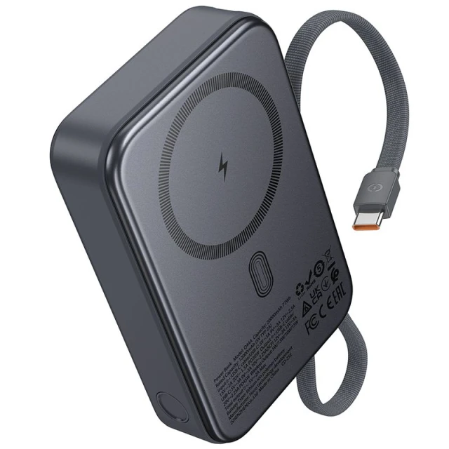 Портативний зарядний пристрій Hoco Q44A MagSafe 20000 mAh QC PD 45 Вт Black (6942007659673)