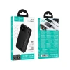 Портативний зарядний пристрій Hoco J154 10000 mAh QC PD 22,5 Вт Black (6942007660747)