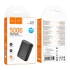 Powerbank Hoco J158 5000 mAh 2A Black (6942007662550)