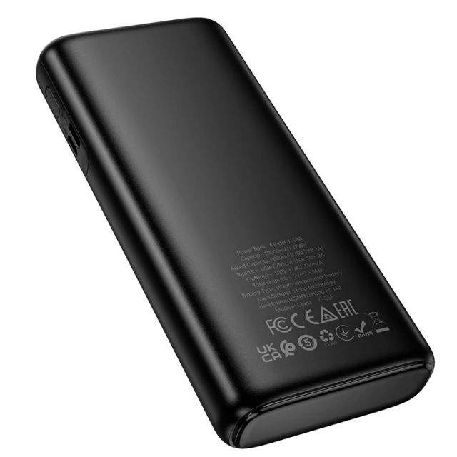 Powerbank Hoco J158A 10000 mAh 2A Black (6942007662574)
