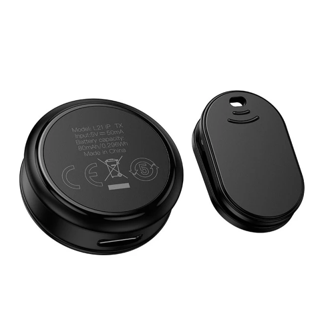Мікрофон бездротовий Hoco L21 Lightning Black (6942007663137)