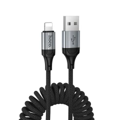 Кабель USB C до Lightning Hoco X121 PD 27W 1.5 м Black (6942007663748)