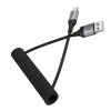 Кабель Hoco X121 USB-A to Micro USB 2.4A 1.5m Black (6942007663762)