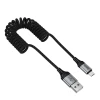 Кабель Hoco X121 USB-A to Micro USB 2.4A 1.5m Black (6942007663762)