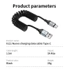 Кабель Hoco X121 USB C to USB C PD 3A 1.5 m Black (6942007663779)