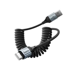 Кабель Hoco X121 USB C to USB C PD 3A 1.5 m Black (6942007663779)