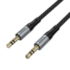 Кабель AUX Hoco UPA33 Jack 3.5 mm 1.5 м Black (6942007663793)