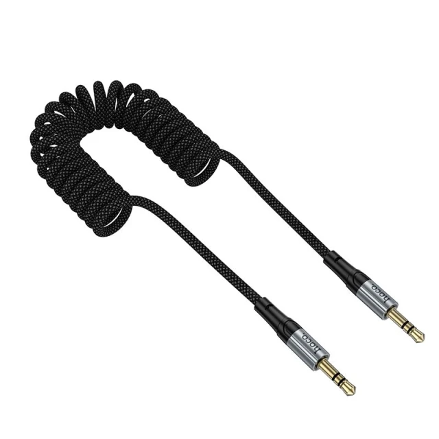 Кабель AUX Hoco UPA33 Jack 3.5 mm 1.5 м Black (6942007663793)