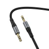 Кабель AUX Hoco UPA33 Jack 3.5 mm 1.5 м Black (6942007663793)
