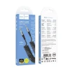 Кабель AUX Hoco UPA33 Jack 3.5 mm 1.5 м Black (6942007663793)