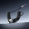 Кабель AUX Jack 3.5 mm к Lightning Hoco UPA33A 1.5 м Black (6942007663809)